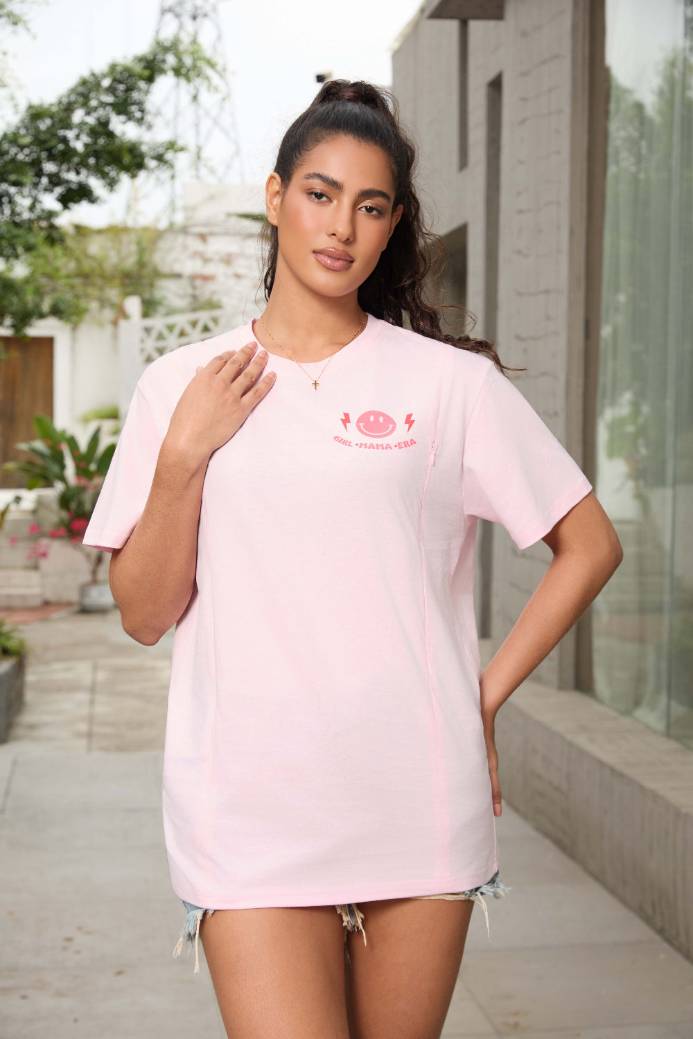 In My Boy Mama Era Feeding-Friendly T-Shirt