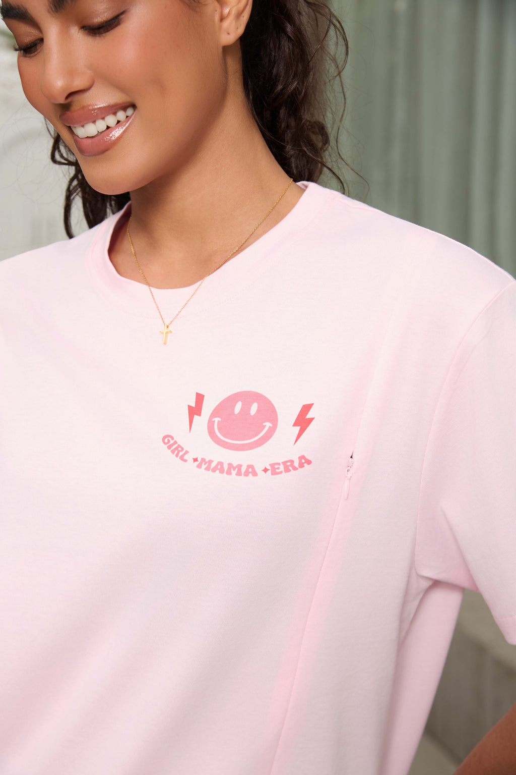 In My Boy Mama Era Feeding-Friendly T-Shirt