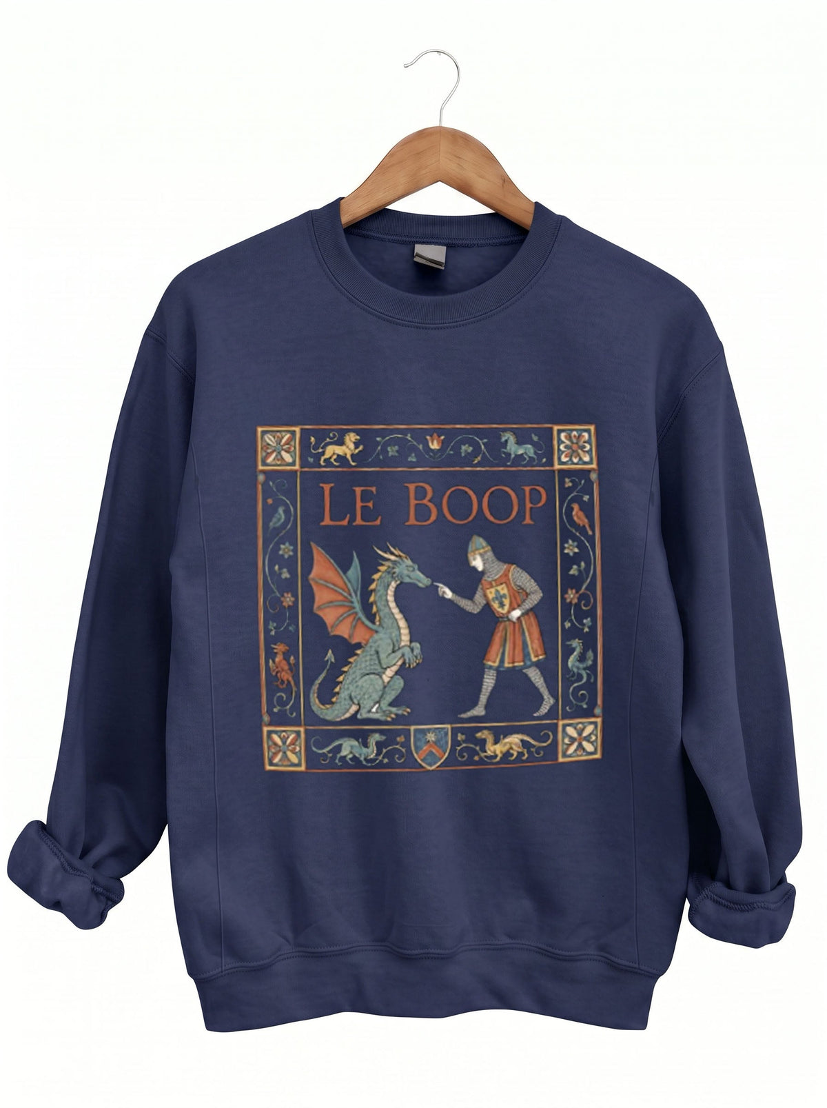 Le Boop Dragon Feeding-Friendly Sweatshirt