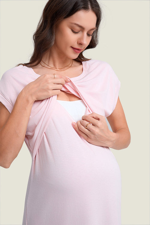 Comfy Lounge Feeding-Friendly Dress