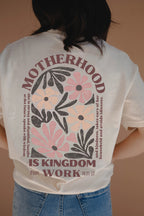 Motherhood Is Kingdom Work Feeding-Friendly T-Shirt