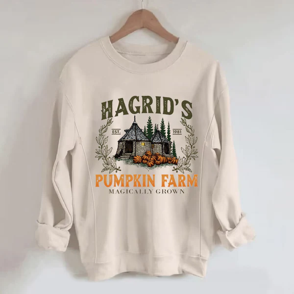 Hagrid's Pumpkin Patch Feeding-Friendly Sweatshirt