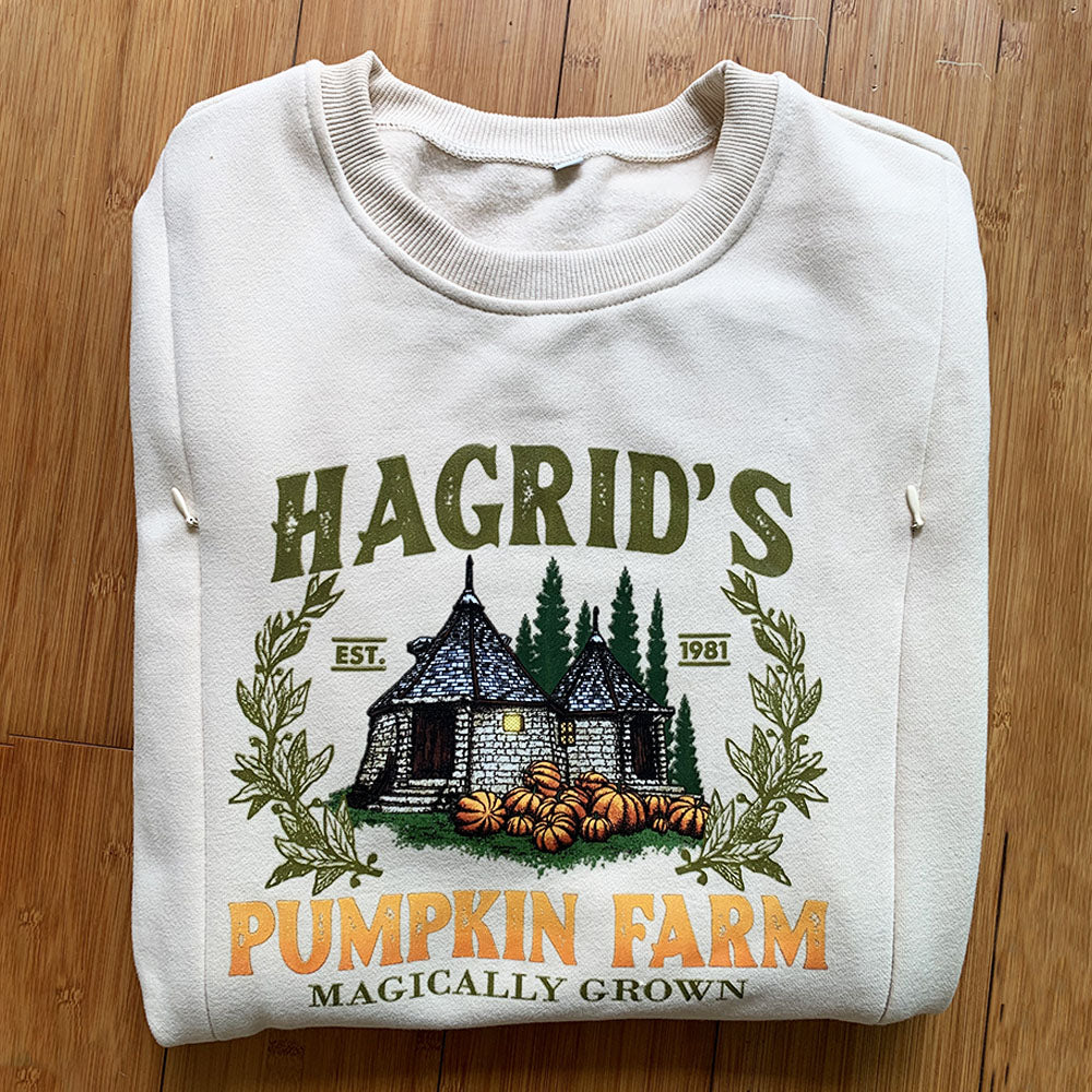 Hagrid's Pumpkin Patch Feeding-Friendly Sweatshirt