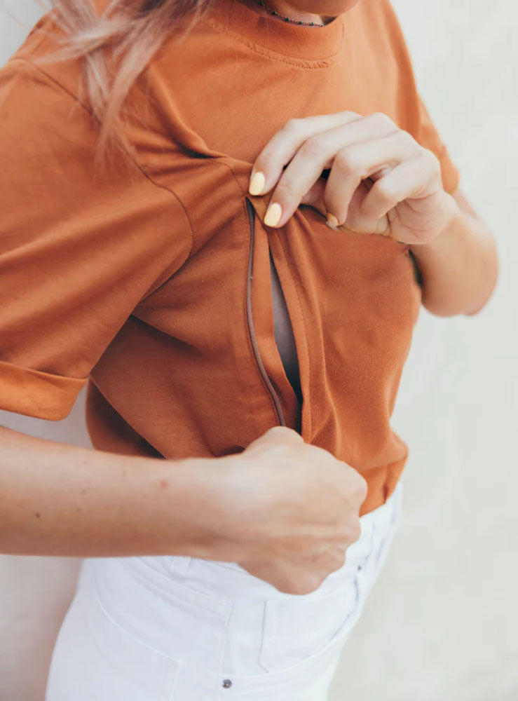 Caffeinated Moms Club Feeding-Friendly Tee