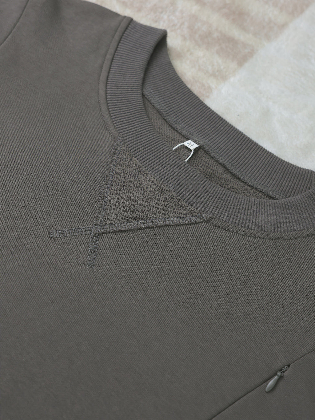 Cotton Blend Feeding-Friendly Sweatshirt