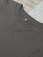 Cotton Blend Feeding-Friendly Sweatshirt