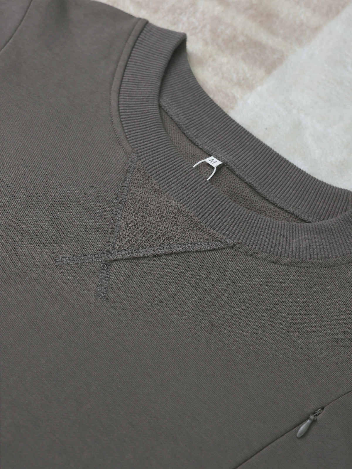 Cotton Blend Feeding-Friendly Sweatshirt