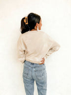 Mama's Breastaurant Feeding-Friendly Retro Sweatshirt