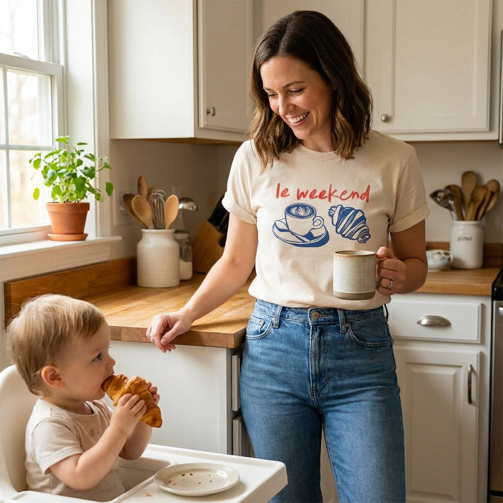 Weekend Feeding-Friendly T-Shirt