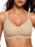 Seamless Easy-Access Bra