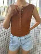 Comfort Rib Feeding-Friendly Tank Top