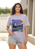 Let It Gogh Starry Night Inspired Feeding-Friendly T-Shirt