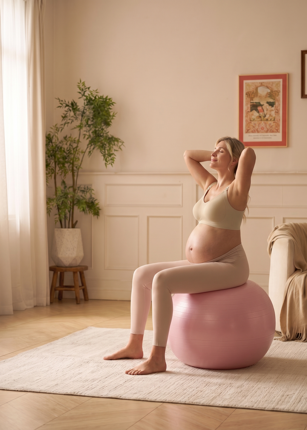 Seamless Easy-Access Bra