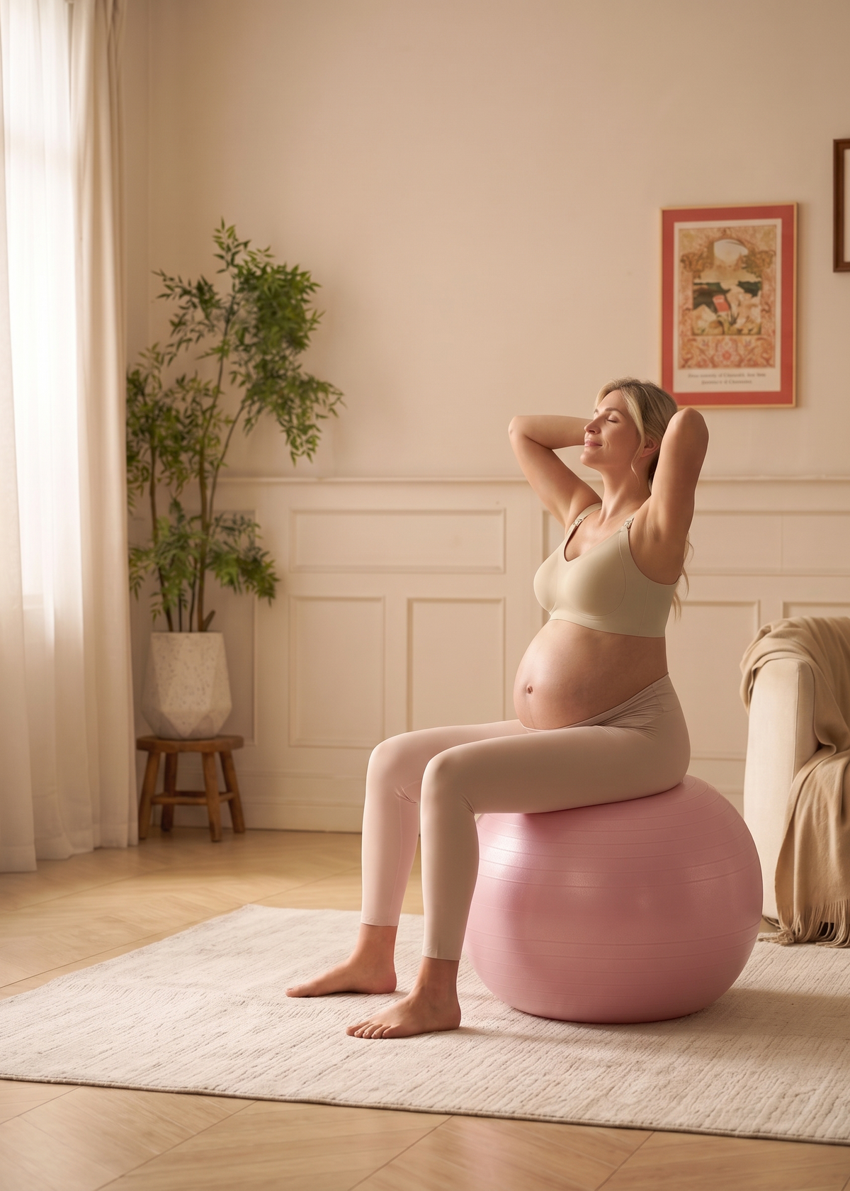 Seamless Easy-Access Bra