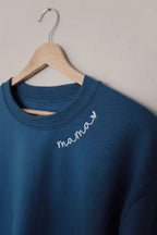 Mama Embroidered Feeding-Friendly Sweatshirt