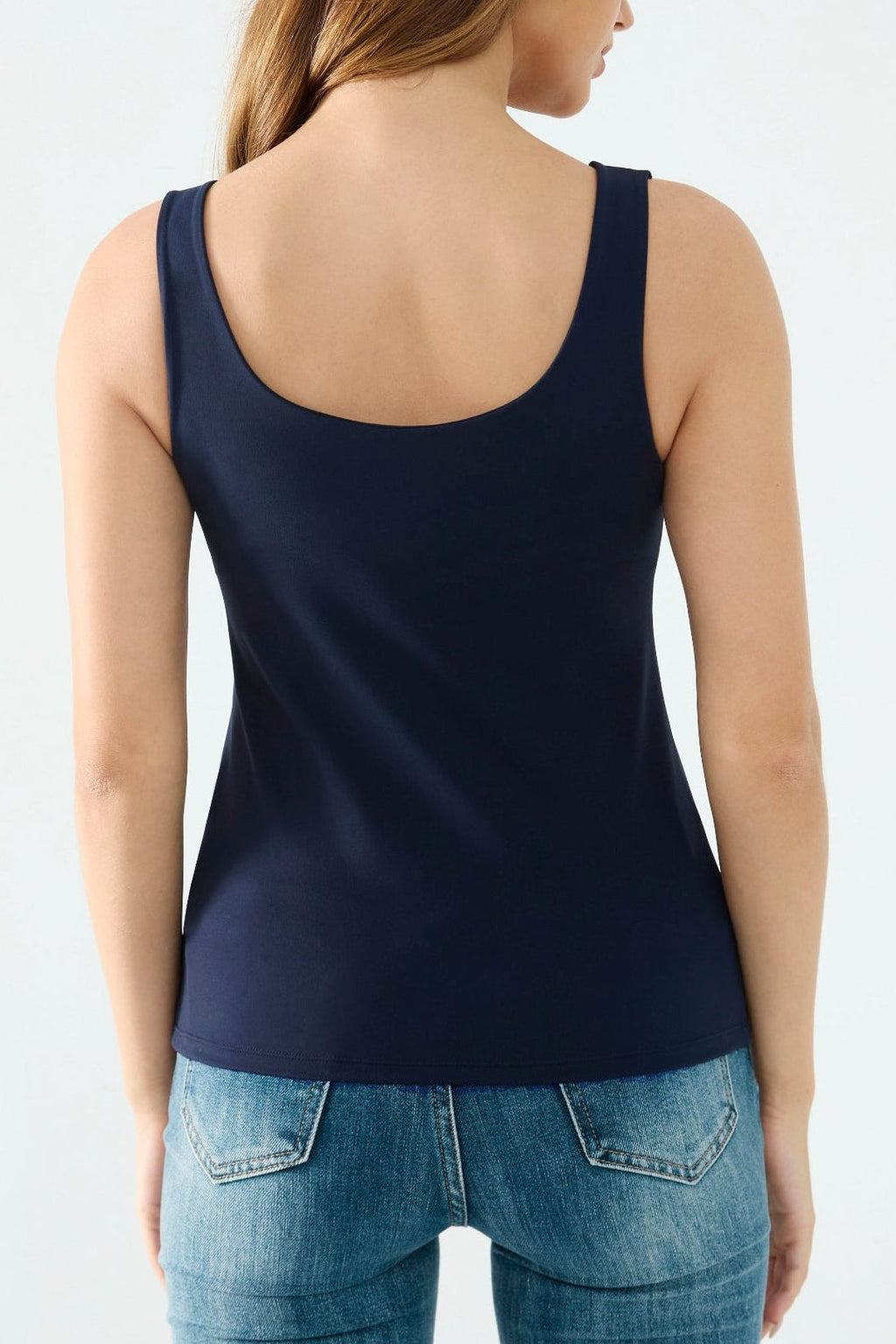 Feeding-Friendly V-Neck Tank Top