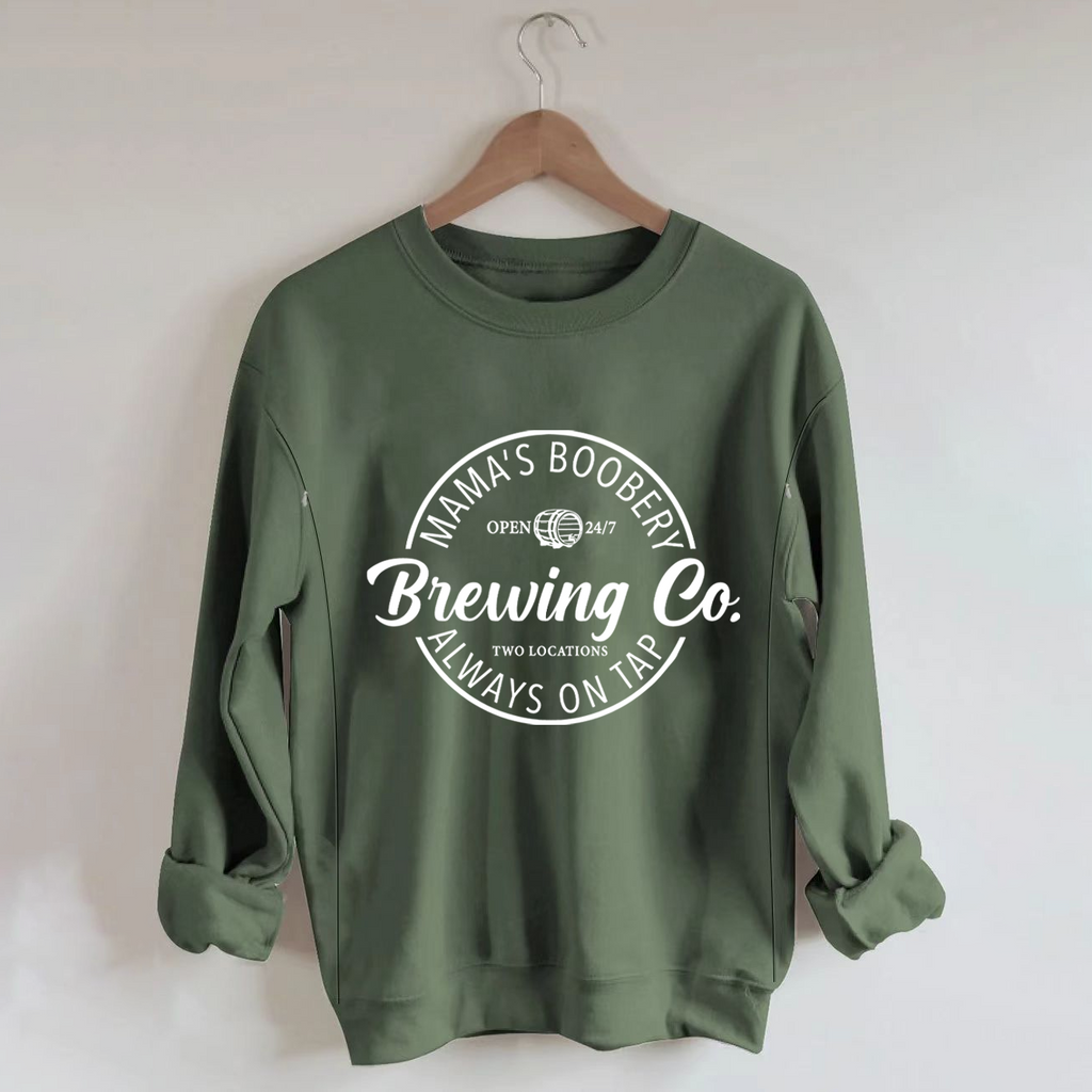 Funny Feeding-Friendly Crewneck Sweatshirt