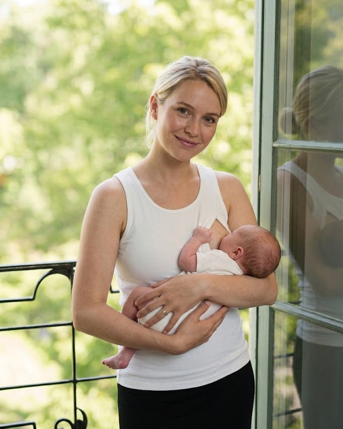 Ribbed Feeding-Friendly Tank Top
