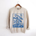 Vintage Wildflower Feeding-Friendly Sweatshirt