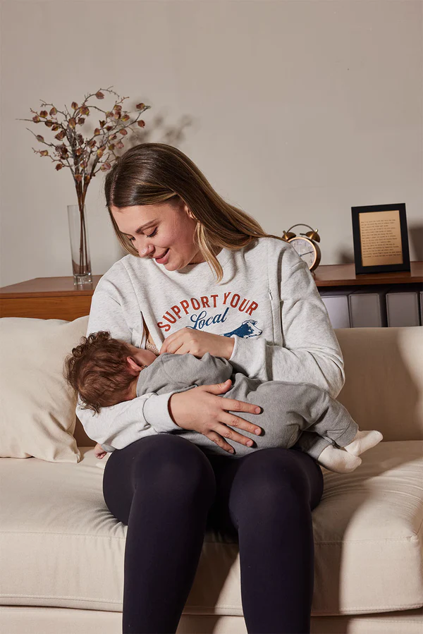Support Your Local Farmer Feeding-Friendly Sweatshirt