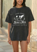 Mama's Dairy Farm Fresh Milk Feeding-Friendly T-Shirt