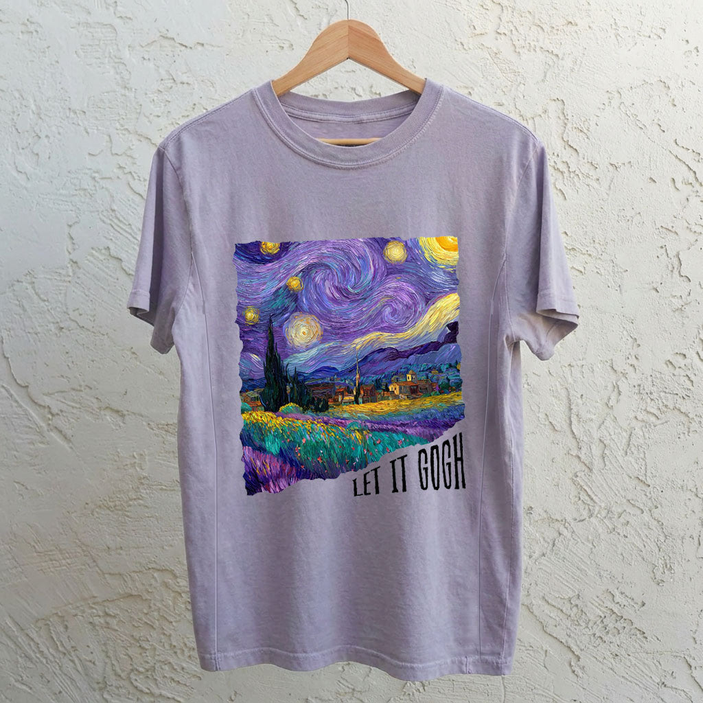 Let It Gogh Starry Night Inspired Feeding-Friendly T-Shirt