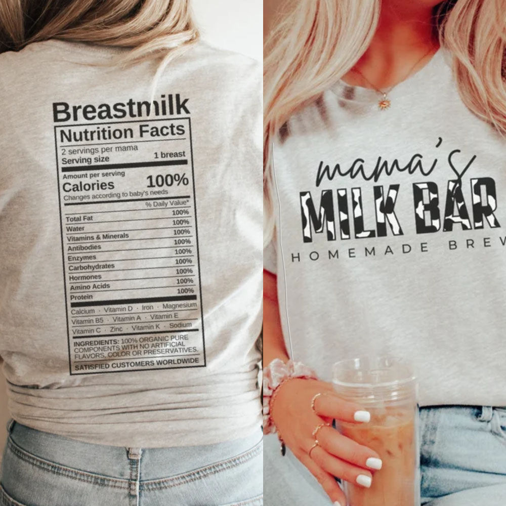 Mama's Milk Homemade Brew Feeding-Friendly T-Shirt