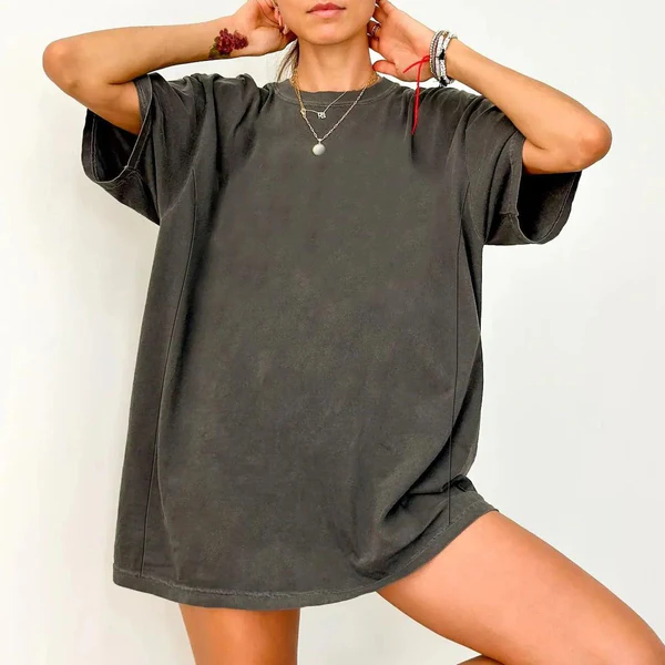 Plaid Zipper Feeding-Friendly T-Shirt