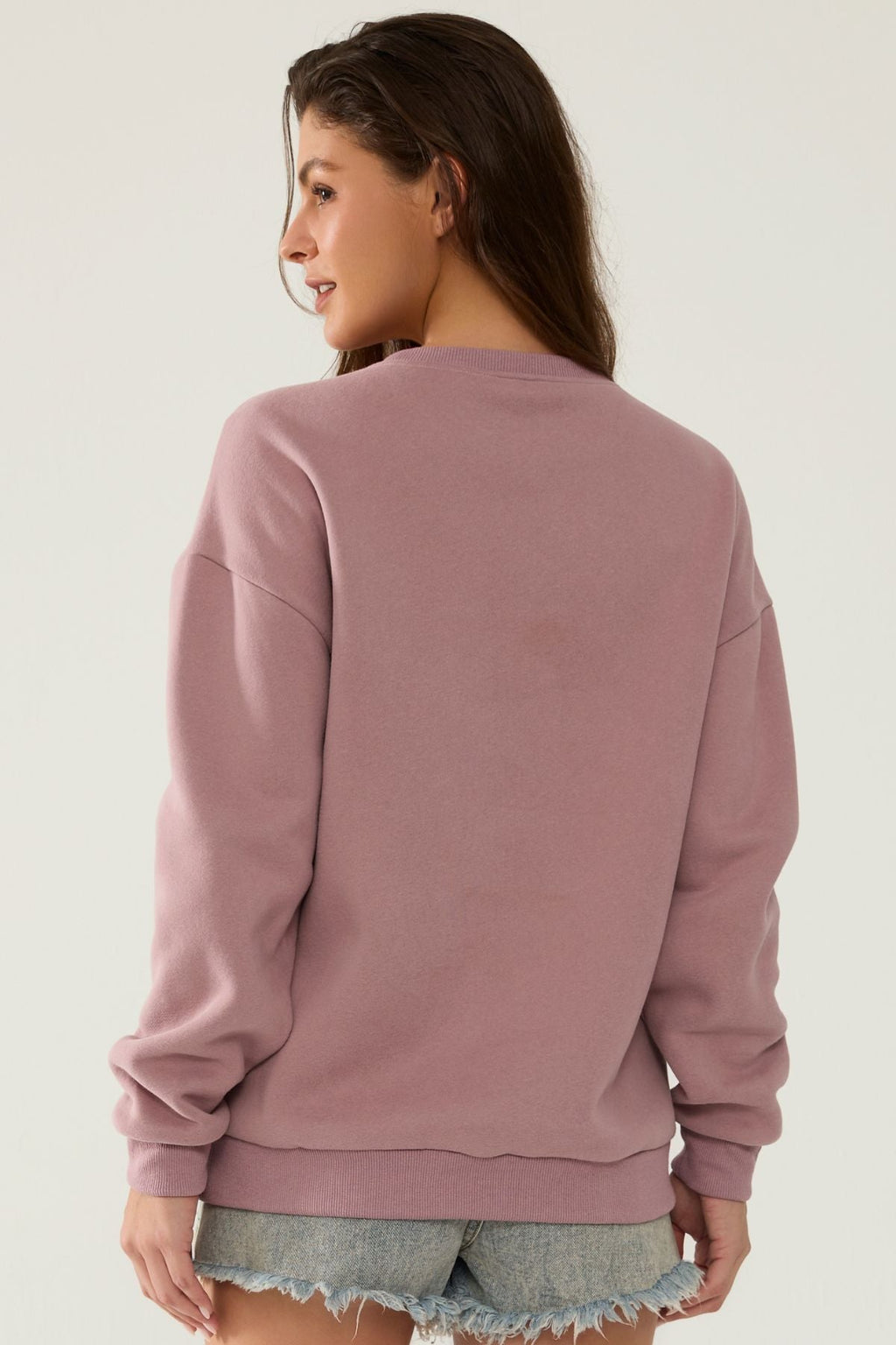 Mama's Boobery Zip Crewneck Feeding-Friendly Sweatshirt