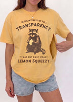 Funny Raccoon Feeding-Friendly T-Shirt