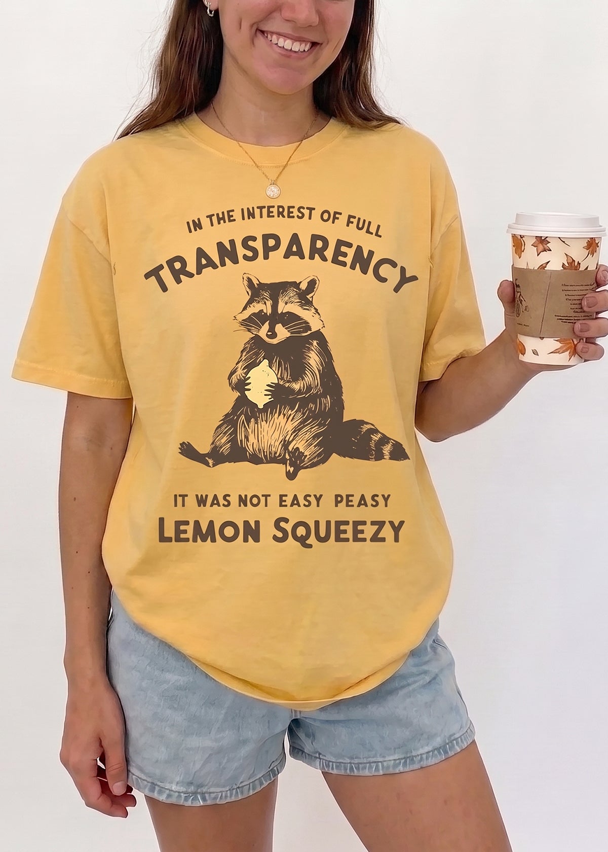 Funny Raccoon Feeding-Friendly T-Shirt