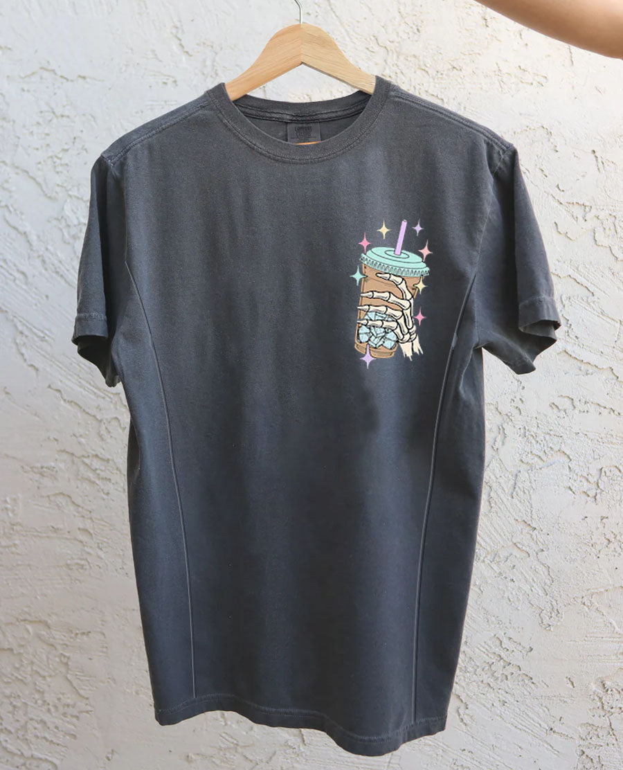 Fueled by Iced Coffee and Anxiety Feeding-Friendly T-Shirt