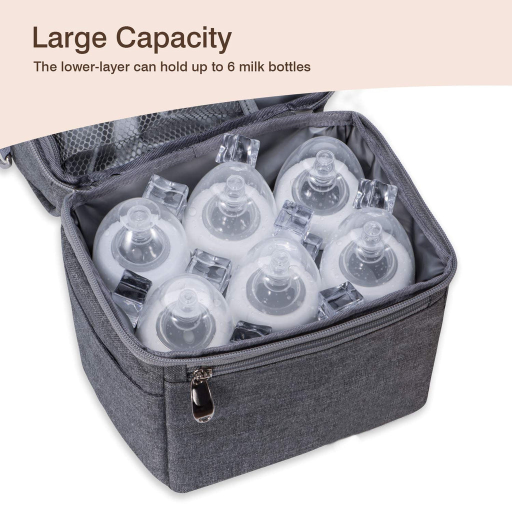 Multi-Function Insulated Milk Cooler Bag
