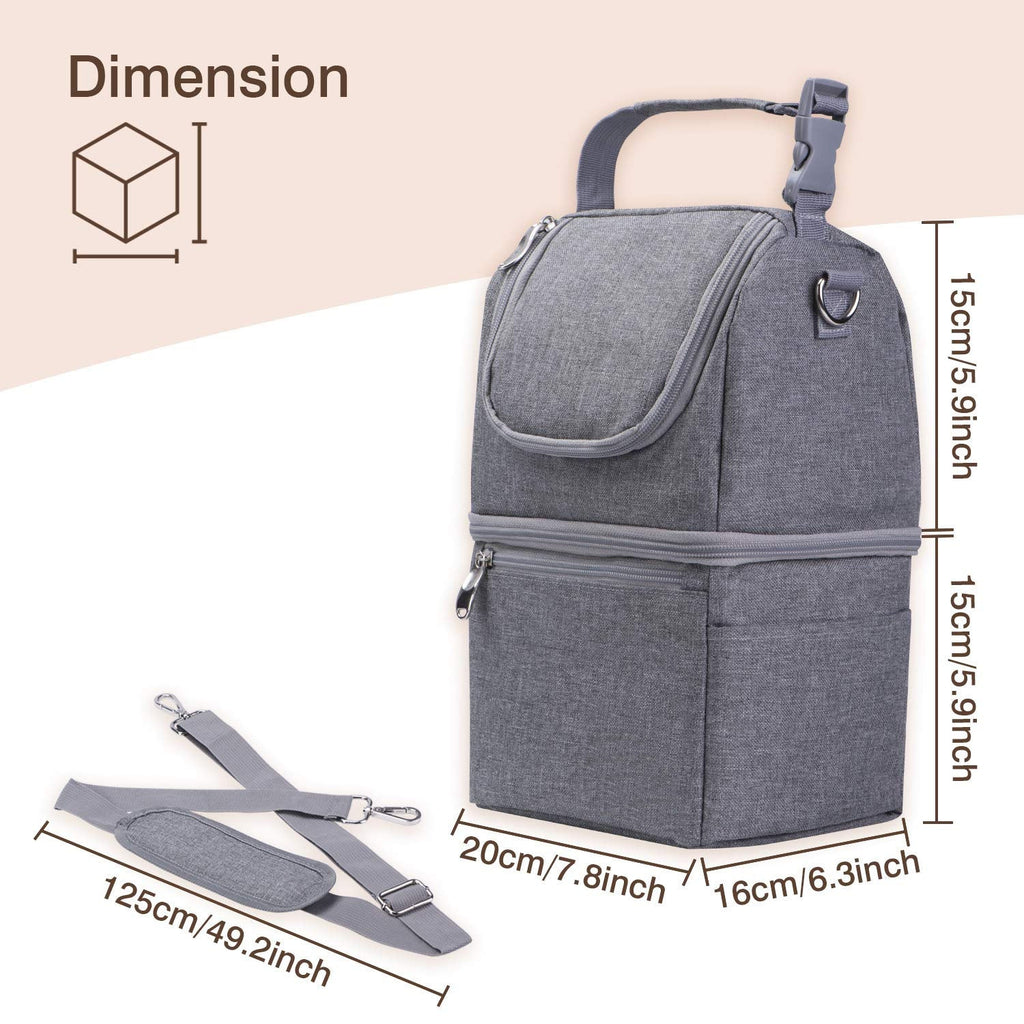 Multi-Function Insulated Milk Cooler Bag