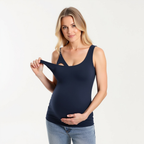 Feeding-Friendly V-Neck Tank Top