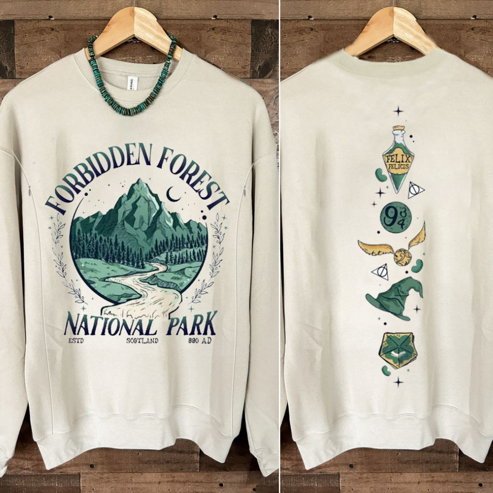 Forbidden Forest National Park Feeding-Friendly Sweatshirt