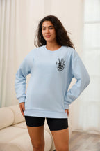 Motherhood Sometimes I Rock It Sometimes It Rocks Me Feeding-Friendly Sweatshirt