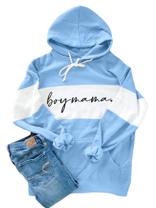 Boy Mama Girl Mama Feeding-Friendly Hoodie