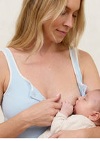 Women's Ribbed Snap-Front Bra Top