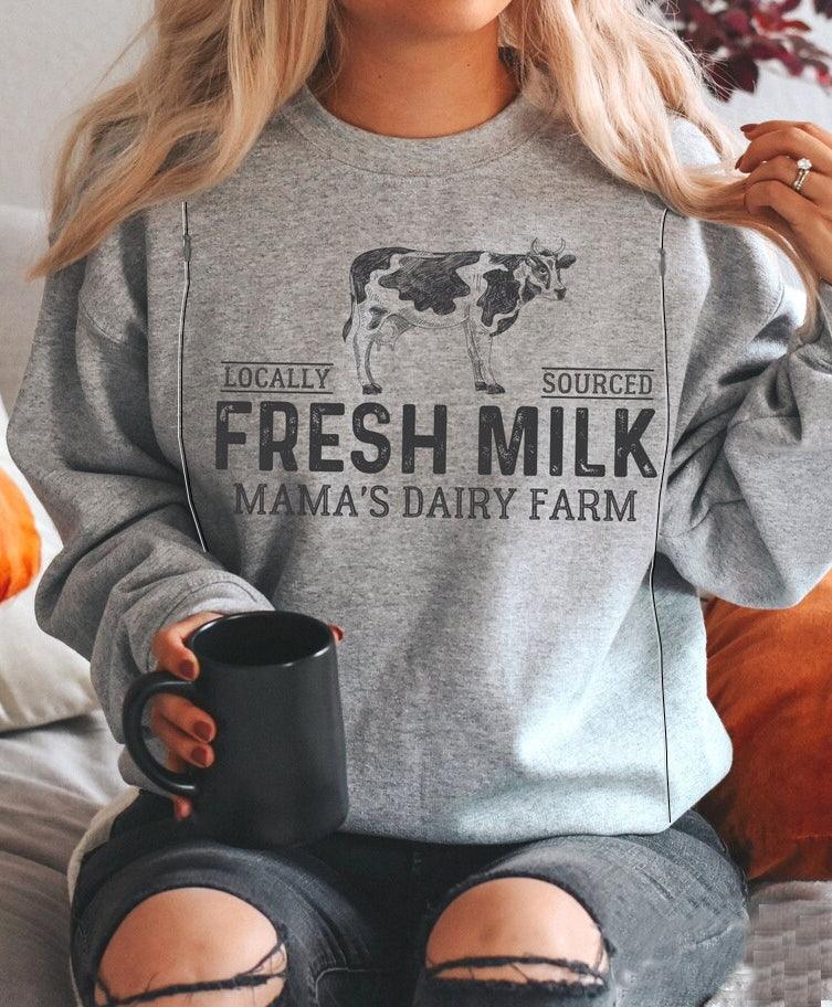 Eat Local Feeding-Friendly Sweatshirt - Giftifymama
