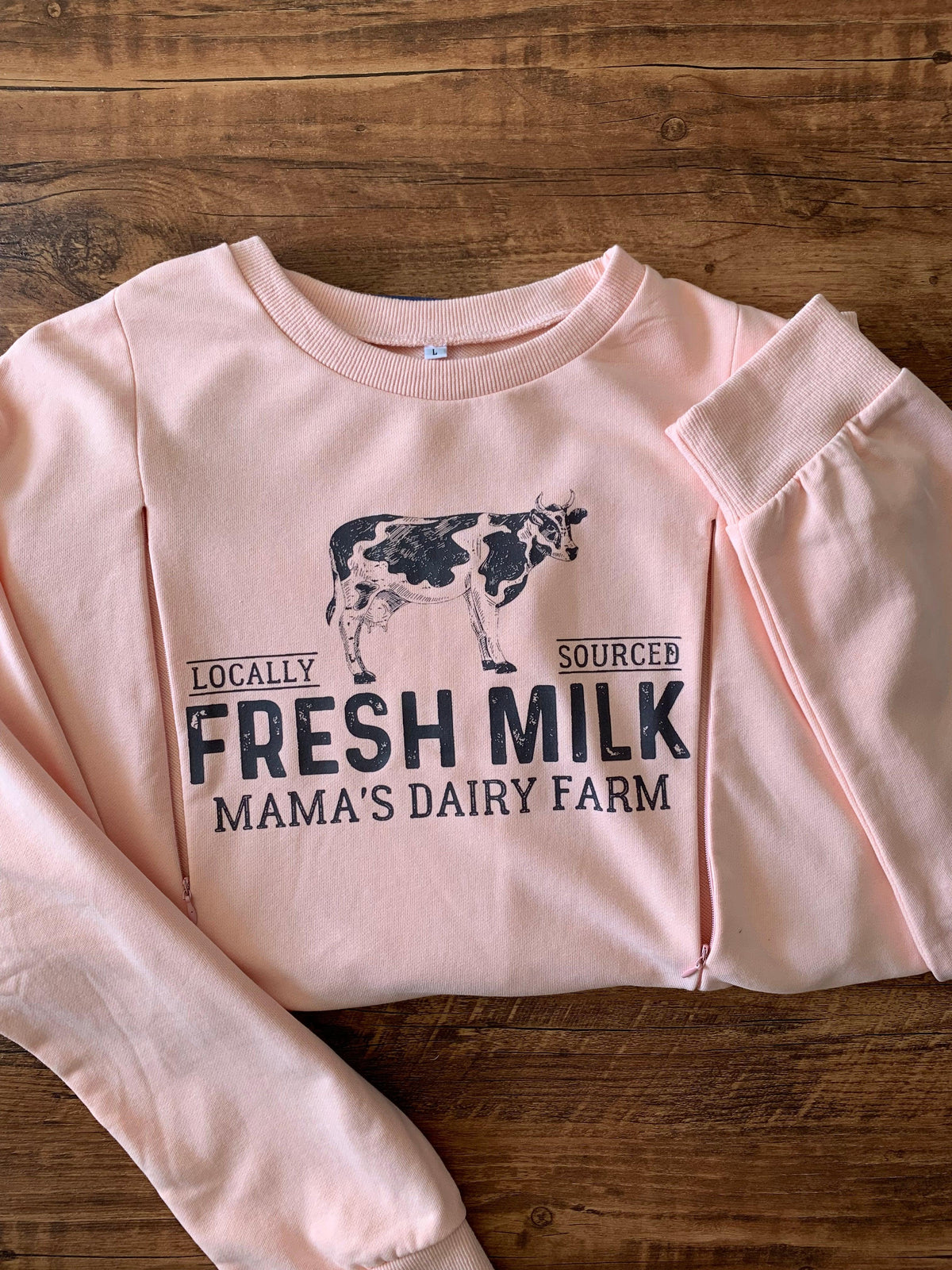 Eat Local Feeding-Friendly Sweatshirt - Giftifymama