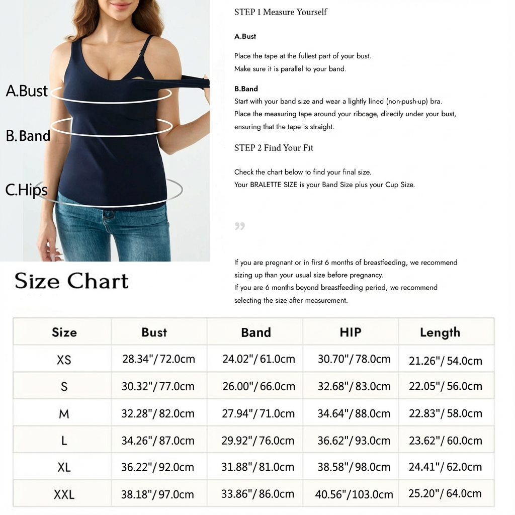Feeding-Friendly V-Neck Tank Top
