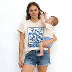 Vintage Wildflowers Graphic Feeding-Friendly T-Shirt