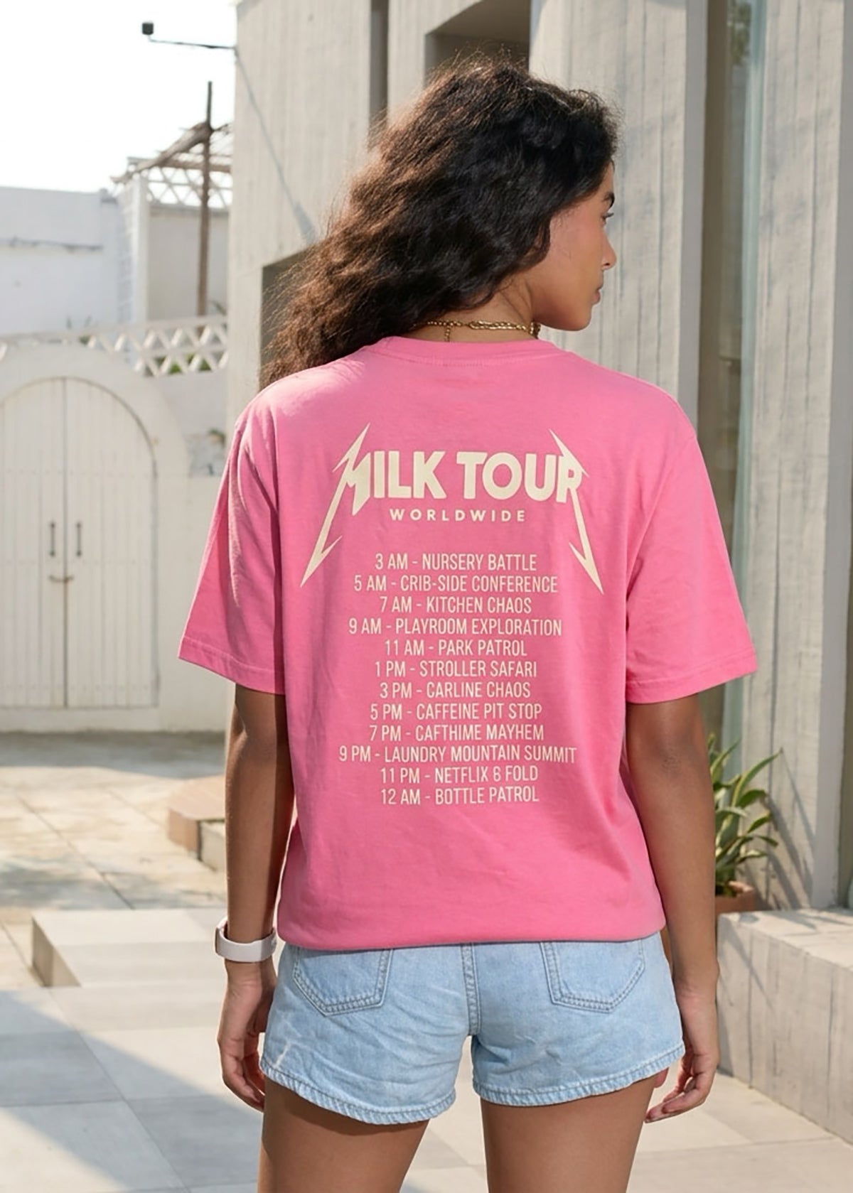 Mama Tour Worldwide Feeding-Friendly T-Shirt