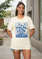 Vintage Wildflowers Graphic Feeding-Friendly T-Shirt