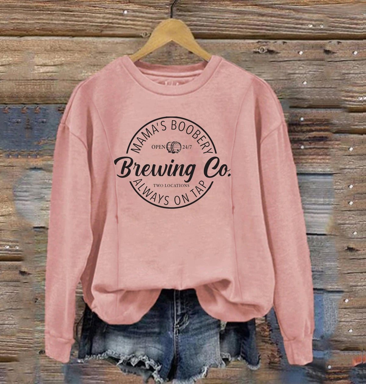 Funny Feeding-Friendly Crewneck Sweatshirt - Giftifymama