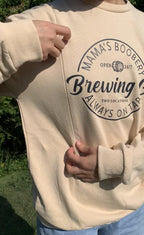 Funny Feeding-Friendly Crewneck Sweatshirt - Giftifymama