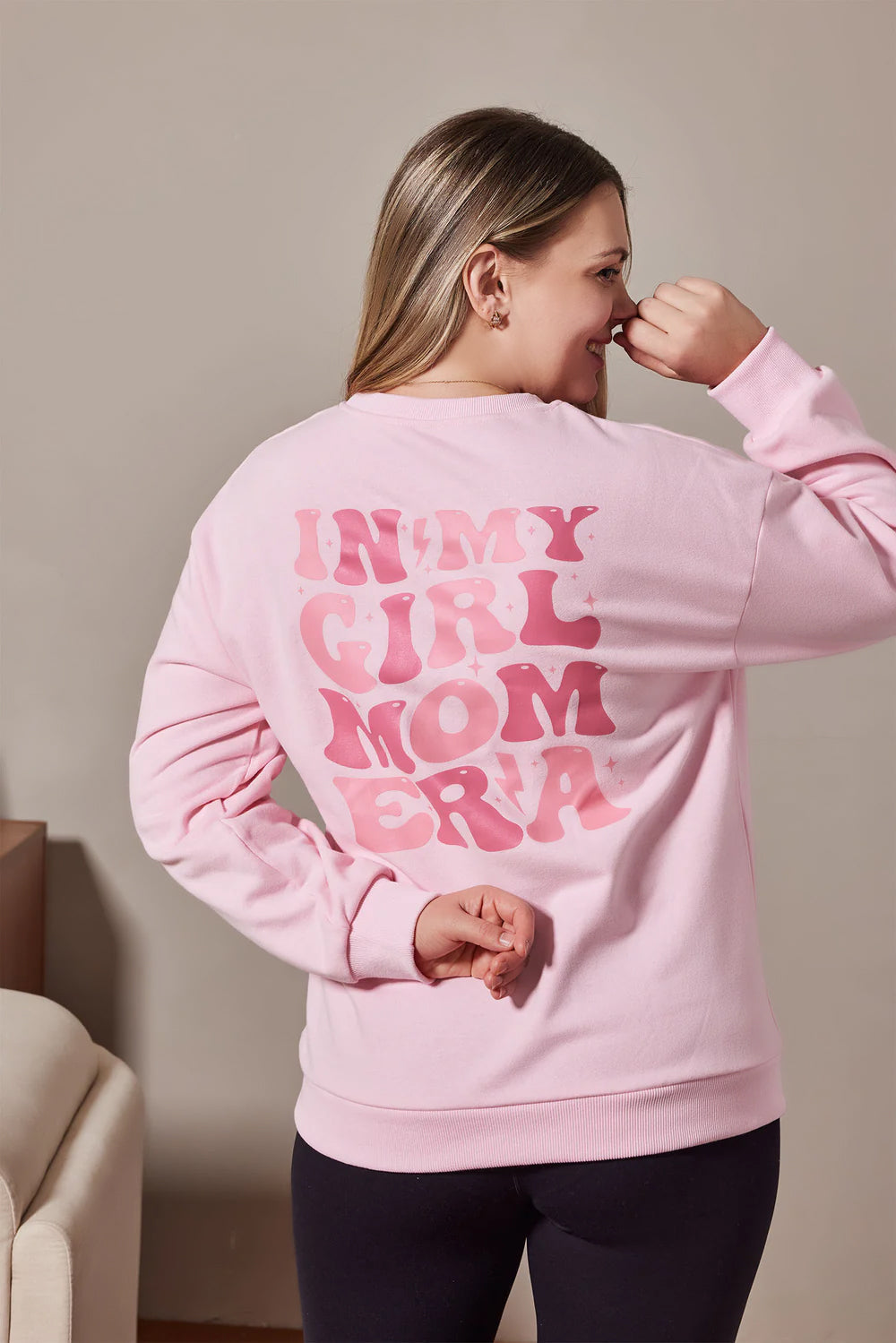 In My Girl Mom Era Feeding-Friendly Sweatshirt