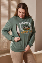 Hagrid's Pumpkin Patch Feeding-Friendly Sweatshirt