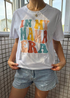 In My Mama Era Funny Feeding-Friendly T-Shirt
